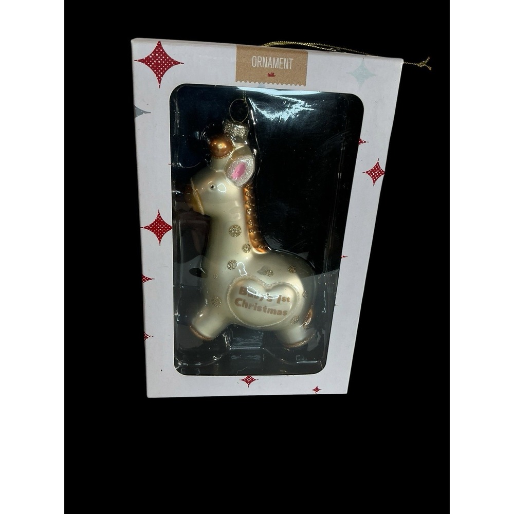 Old World Christmas - Baby'S First Christmas Giraffe - 12646
